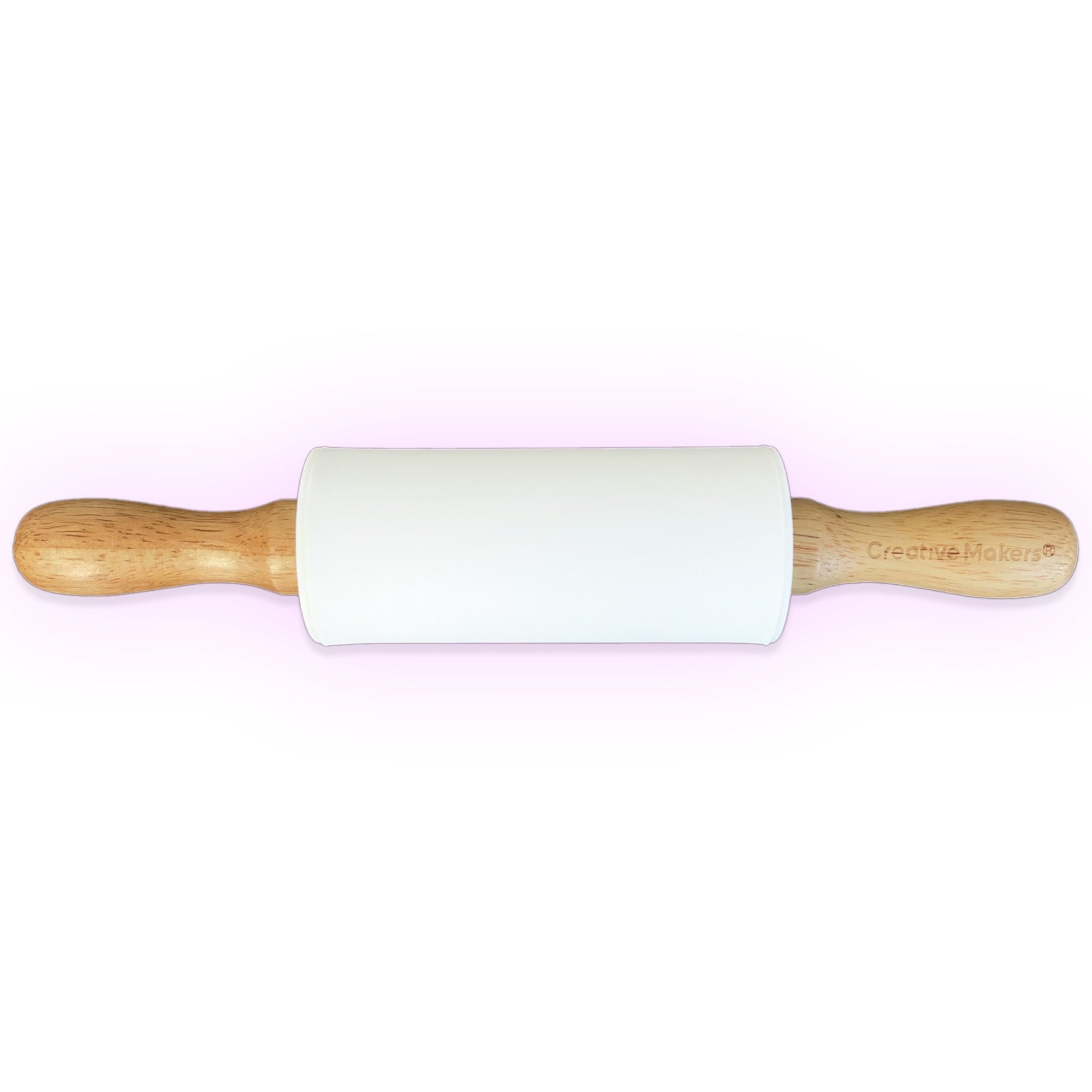 White Mini Maker's Rolling Pin