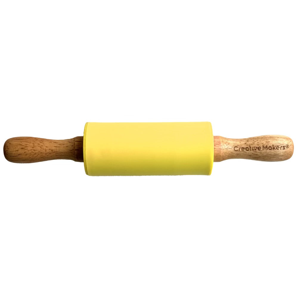 Lemon Yellow Mini Maker's Rolling Pin