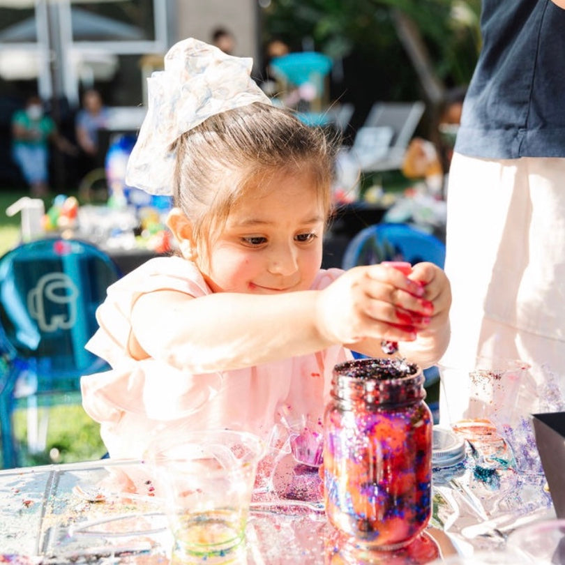 Glitter Galaxy Jars